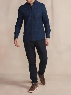 Chemise Manches Longues Bleu JANAVCHE