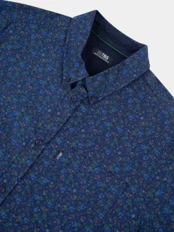 Chemise Manches Longues Bleu JANAVCHE