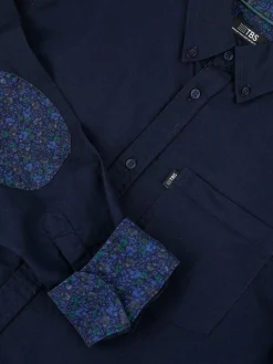 Chemise Manches Longues Bleu JANOVCHE