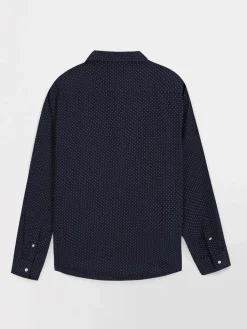 Chemise Manches Longues Bleu WALIDCHE