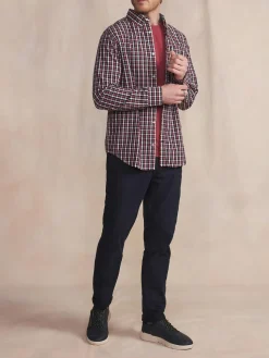 Chemise Manches Longues Rouge YZAELCHE