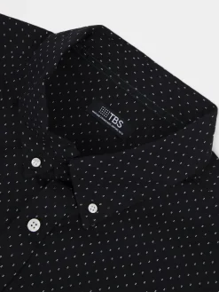 Chemise Noir Manches Longues Noir WALIDCHE