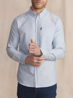 Chemise Oxygene Manches Longues Bleu BRADYCHE