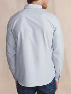 Chemise Oxygene Manches Longues Bleu BRADYCHE