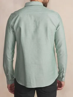 Chemise Trefle Manches Longues Vert BRADYCHE