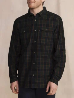 Chemise Trefle Manches Longues Vert FLAYDCHE