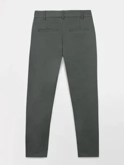 Chino Femme Stretch Poches Zippées Marine SILVIPAN