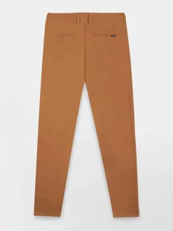Chino homme marron teck PAVLOPAN