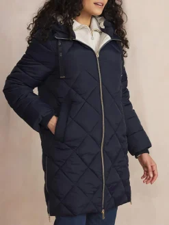 Doudoune Femme Longue Bleue GRETALON