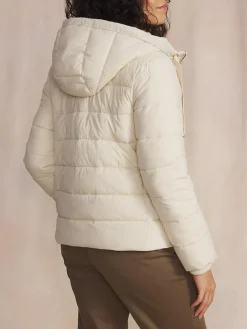 Doudoune Femme Manches Longues Blanc GRETABLO