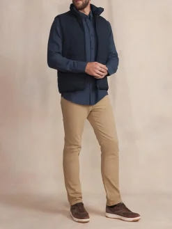 Doudoune Sans Manches Homme Imperméable Marine JOSEFSAN