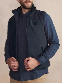 Doudoune Sans Manches Homme Imperméable Marine JOSEFSAN