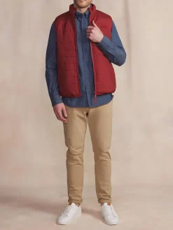 Doudoune Sans Manches Homme Imperméable Marine JOSEFSAN