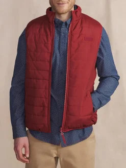 Doudoune Sans Manches Homme Imperméable Marine JOSEFSAN