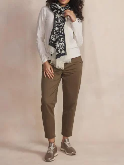 Foulard Femme Doux & Chaud Beige CLEOFOU
