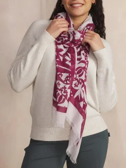 Foulard Femme Doux & Chaud Rouge CLEOFOU