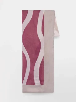 Foulard Femme Léger Rectangulaire Rayures LOUNAFOU