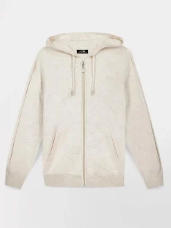 Gilet Femme Coton Laine Blanc ENOLAGIL