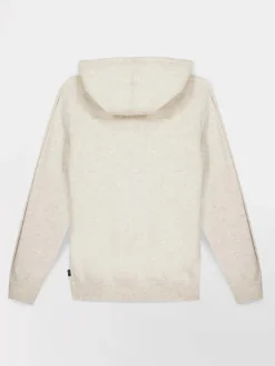 Gilet Femme Coton Laine Blanc ENOLAGIL