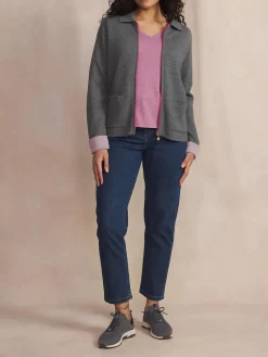 Gilet Gris Chine Manches Longues Gris PIARAGIL