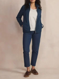 Gilet Minuit Manches Longues Bleu LILLYZIP