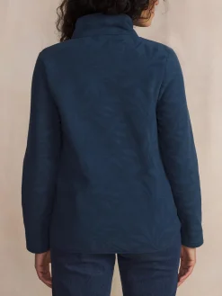 Gilet Minuit Manches Longues Bleu LILLYZIP