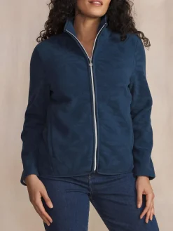 Gilet Minuit Manches Longues Bleu LILLYZIP