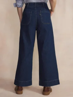 Jean Femme Coupe Large Bleu FAHRAHUI