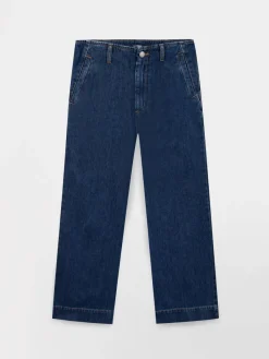 Jean Femme Coupe Large Bleu FAHRAHUI