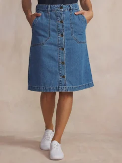 Jupe femme en jean JADDEJUP