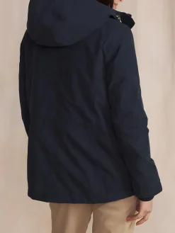 Manteau Femme Intérieur Sherpa Dessus Marine JUDITMAN