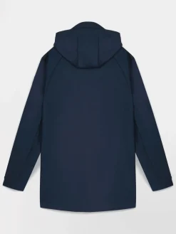 Manteau Long Homme Déperlant Marine HELNYLON