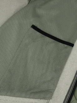Manteau Long Homme Déperlant Vert HELNYLON