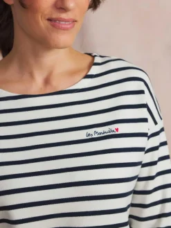 Marinière femme bleu CLEMENCE