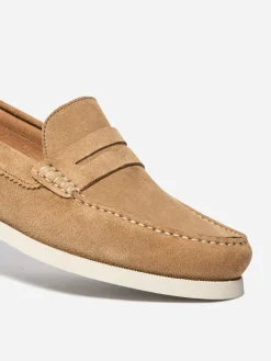 Mocassins homme havane PEROUSE