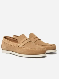 Mocassins homme havane PEROUSE