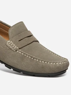 Mocassins homme kaki SADILAC