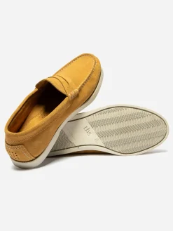 Mocassins Homme Souple Cuir Jaune PALERME