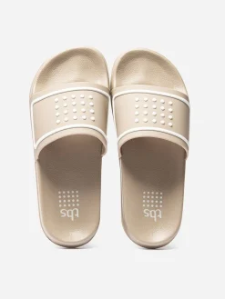 Mules Femme Légères Vegan Beige