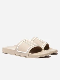 Mules Femme Légères Vegan Beige