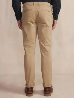Pantalon Chino Homme Coton Recyclé Marron FILAOFAN