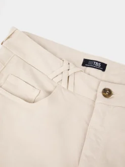 Pantalon femme beige SINTAPAN