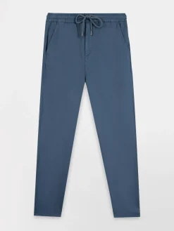 Pantalon Femme Cordon de resserrage Ceinture Elastiquée Bleu Regate SINTAJOG