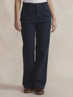 Pantalon Femme Gabardine Navy SINTAPAN