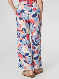 Pantalon Femme Imprimés Exclusif TBS Bleu AGLEAPAN