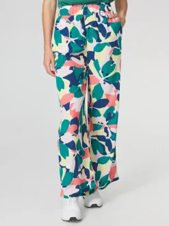 Pantalon Femme Imprimés Exclusif TBS Vert AGLEAPAN