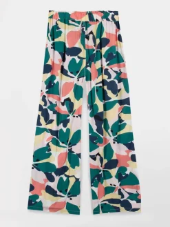 Pantalon Femme Imprimés Exclusif TBS Vert AGLEAPAN