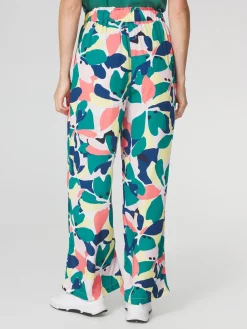 Pantalon Femme Imprimés Exclusif TBS Vert AGLEAPAN