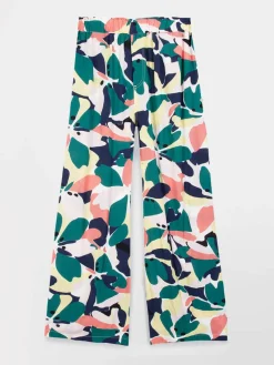 Pantalon Femme Imprimés Exclusif TBS Vert AGLEAPAN