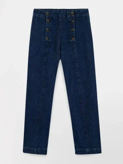 Pantalon femme indigo JADDEPAN